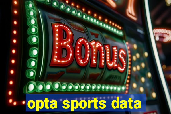 opta sports data