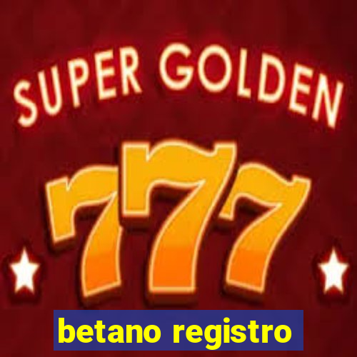 betano registro