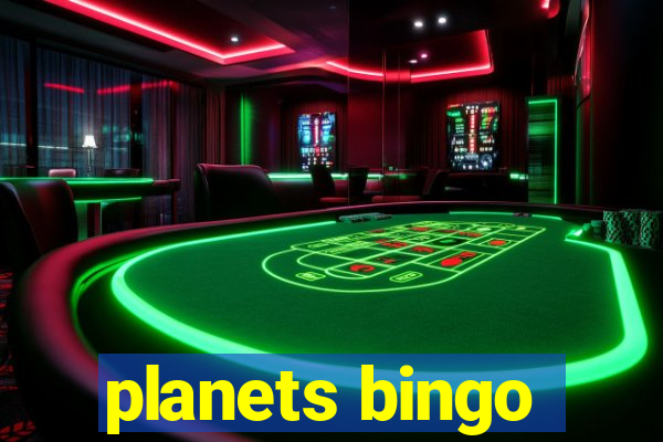 planets bingo