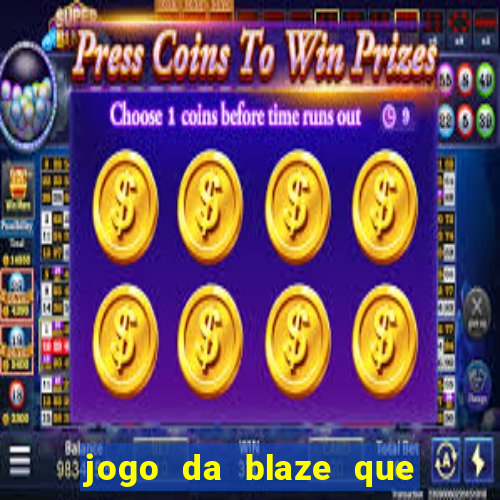 jogo da blaze que mais paga