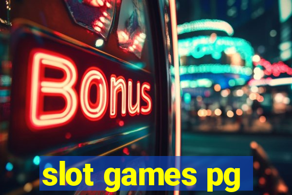 slot games pg