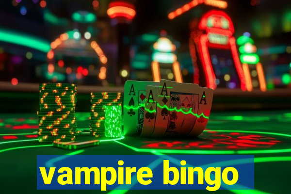 vampire bingo