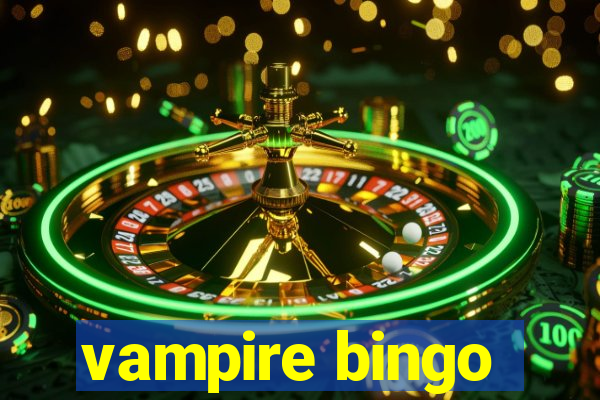 vampire bingo