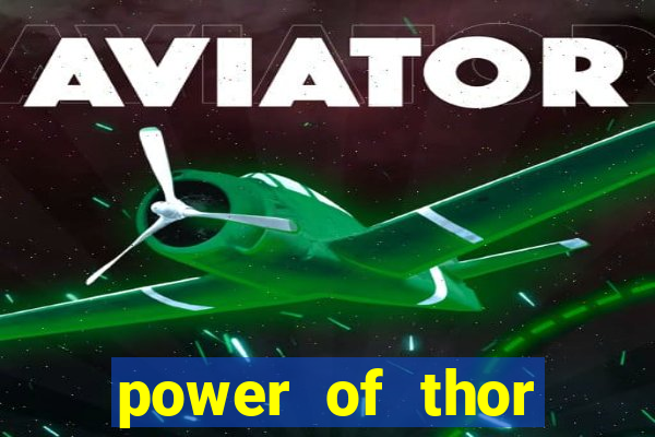 power of thor megaways slot free play