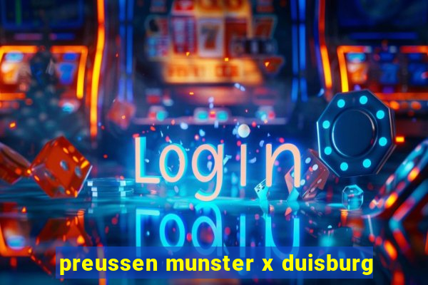 preussen munster x duisburg