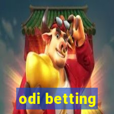 odi betting