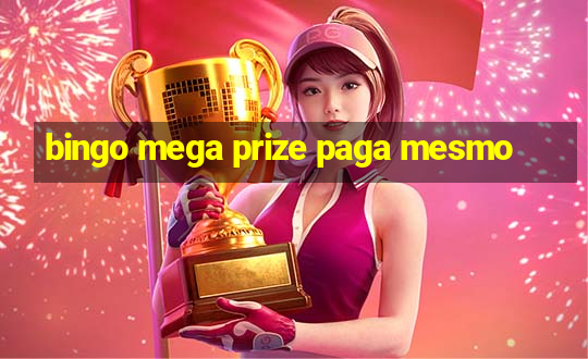 bingo mega prize paga mesmo