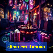 clima em itabuna