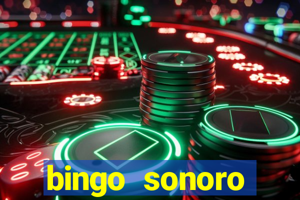 bingo sonoro educa??o infantil