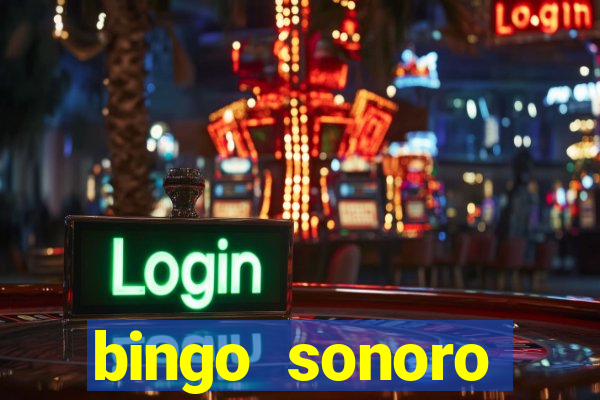 bingo sonoro educa??o infantil