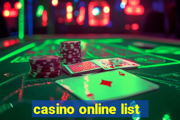 casino online list