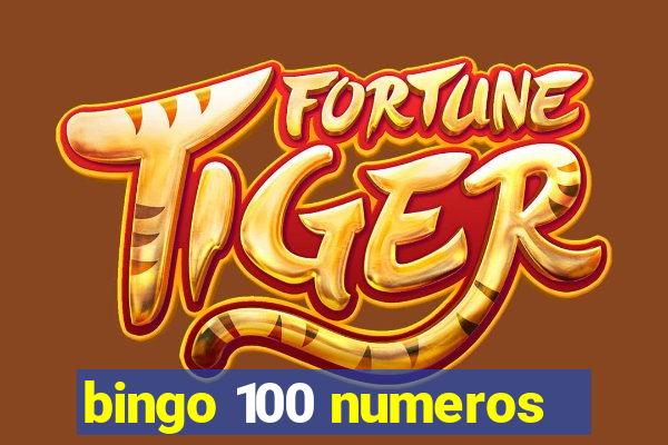 bingo 100 numeros