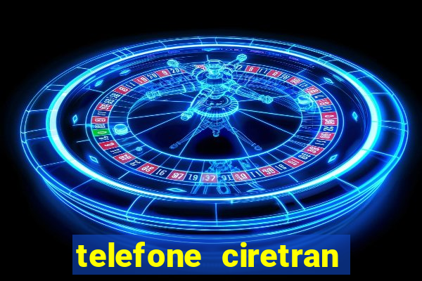 telefone ciretran de cruzeiro sp