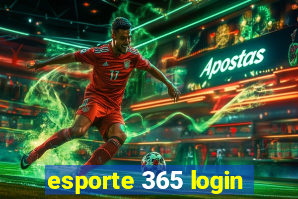 esporte 365 login