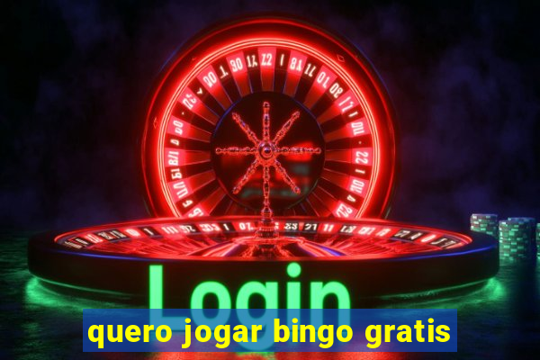 quero jogar bingo gratis