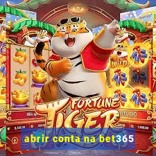 abrir conta na bet365