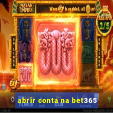 abrir conta na bet365