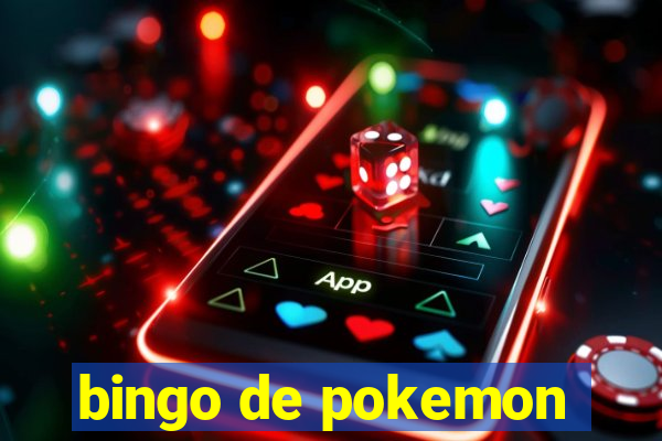 bingo de pokemon