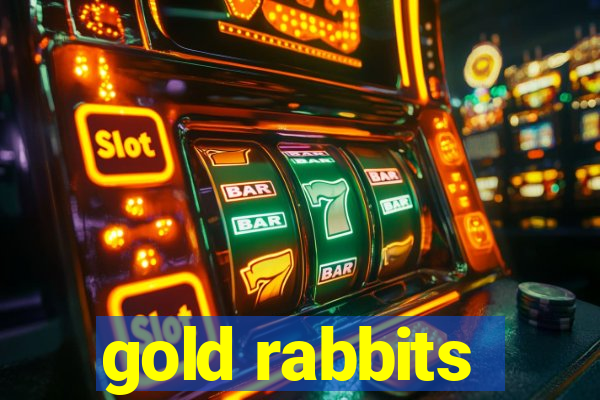 gold rabbits