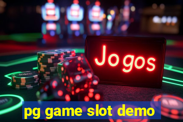 pg game slot demo