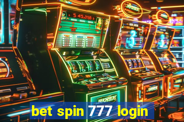 bet spin 777 login