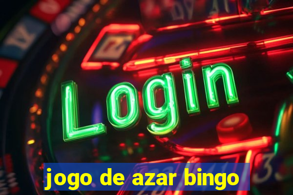 jogo de azar bingo