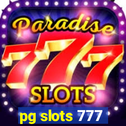 pg slots 777