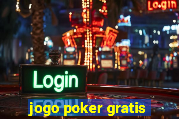 jogo poker gratis