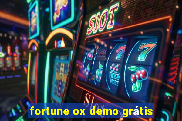 fortune ox demo grátis