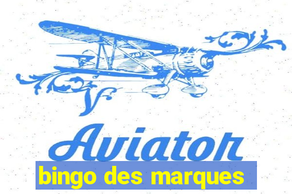 bingo des marques