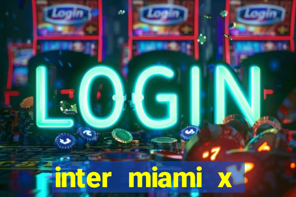 inter miami x cincinnati palpite