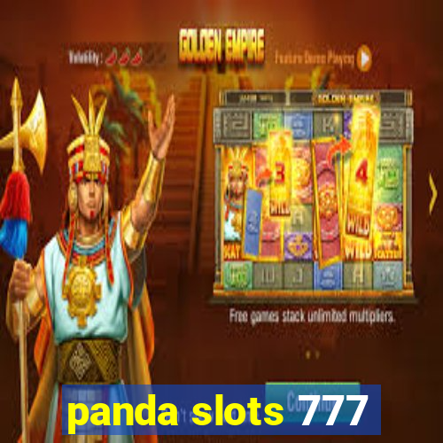 panda slots 777