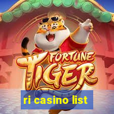 ri casino list