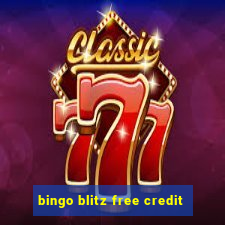 bingo blitz free credit