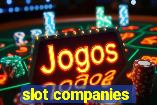 slot companies