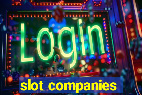 slot companies