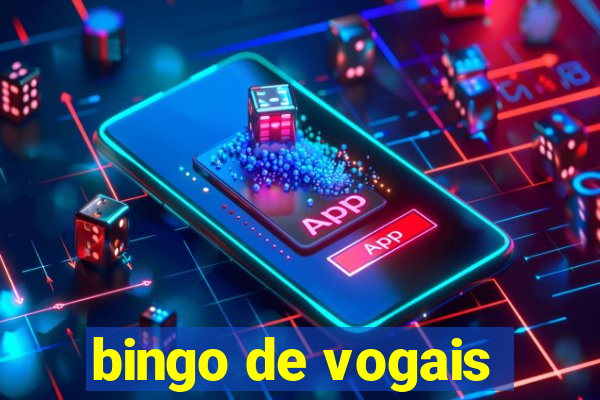 bingo de vogais