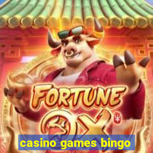 casino games bingo