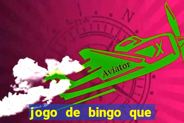 jogo de bingo que paga via pix