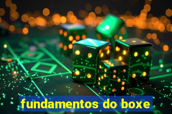 fundamentos do boxe