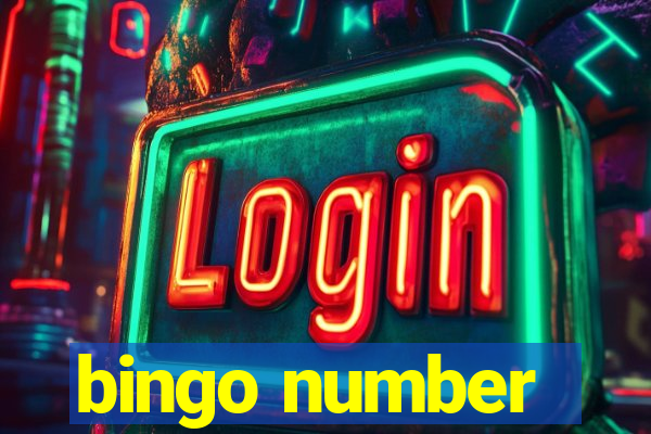 bingo number