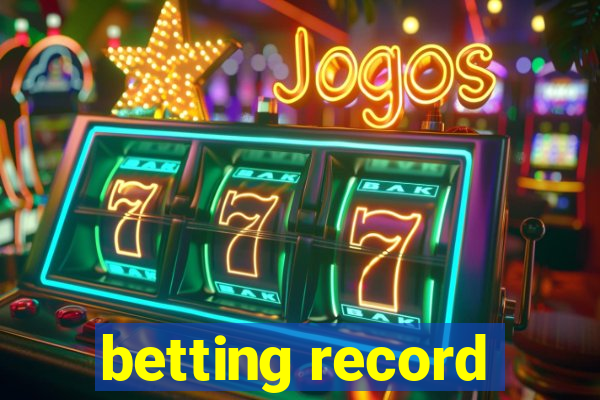 betting record