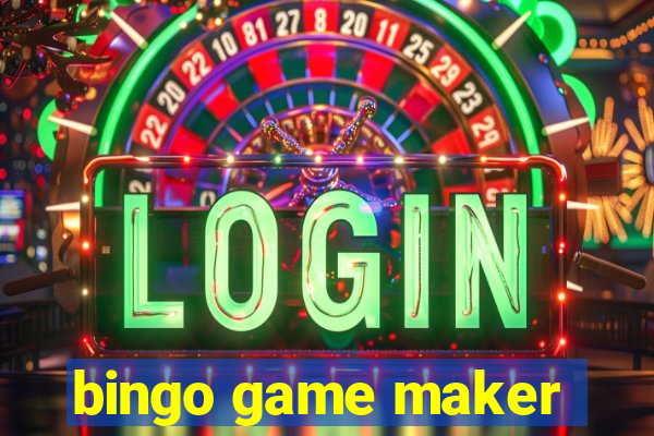 bingo game maker