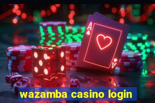 wazamba casino login