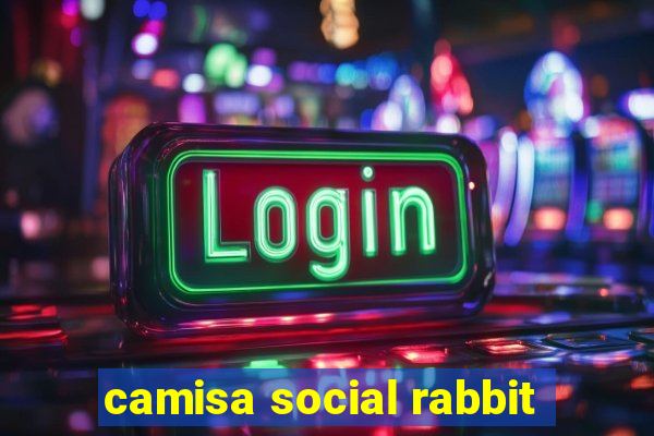 camisa social rabbit