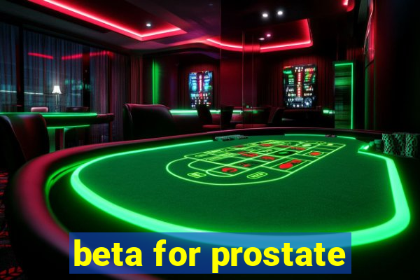 beta for prostate