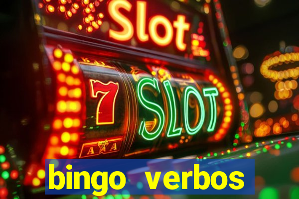 bingo verbos irregulares ingles