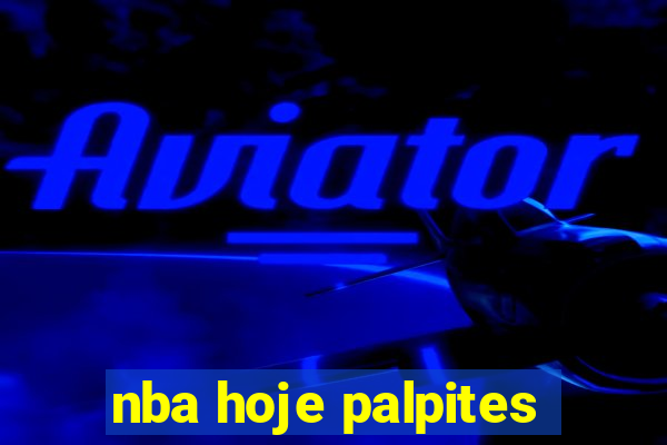 nba hoje palpites