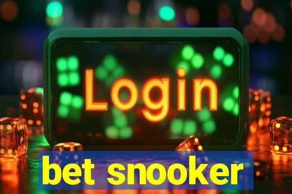 bet snooker