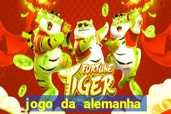 jogo da alemanha ao vivo